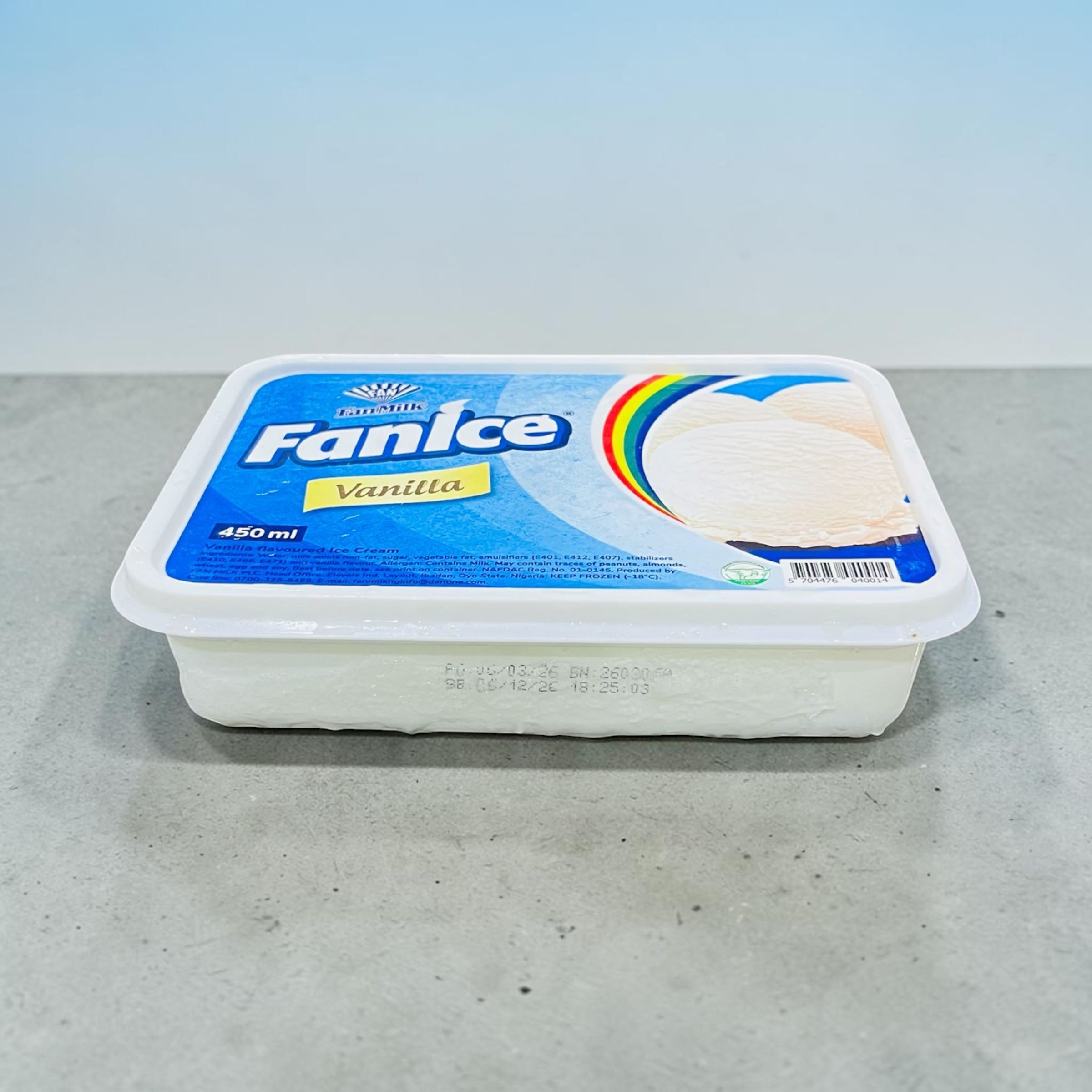 FAN ICE STRAWBERRY ICE CREAM 450ML